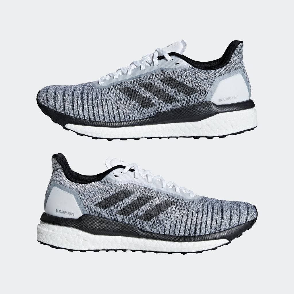 Plisado aspecto Sentimental adidas SOLAR DRIVE BOOST Shoes - FTWR White | Men's | stripe 3 adidas