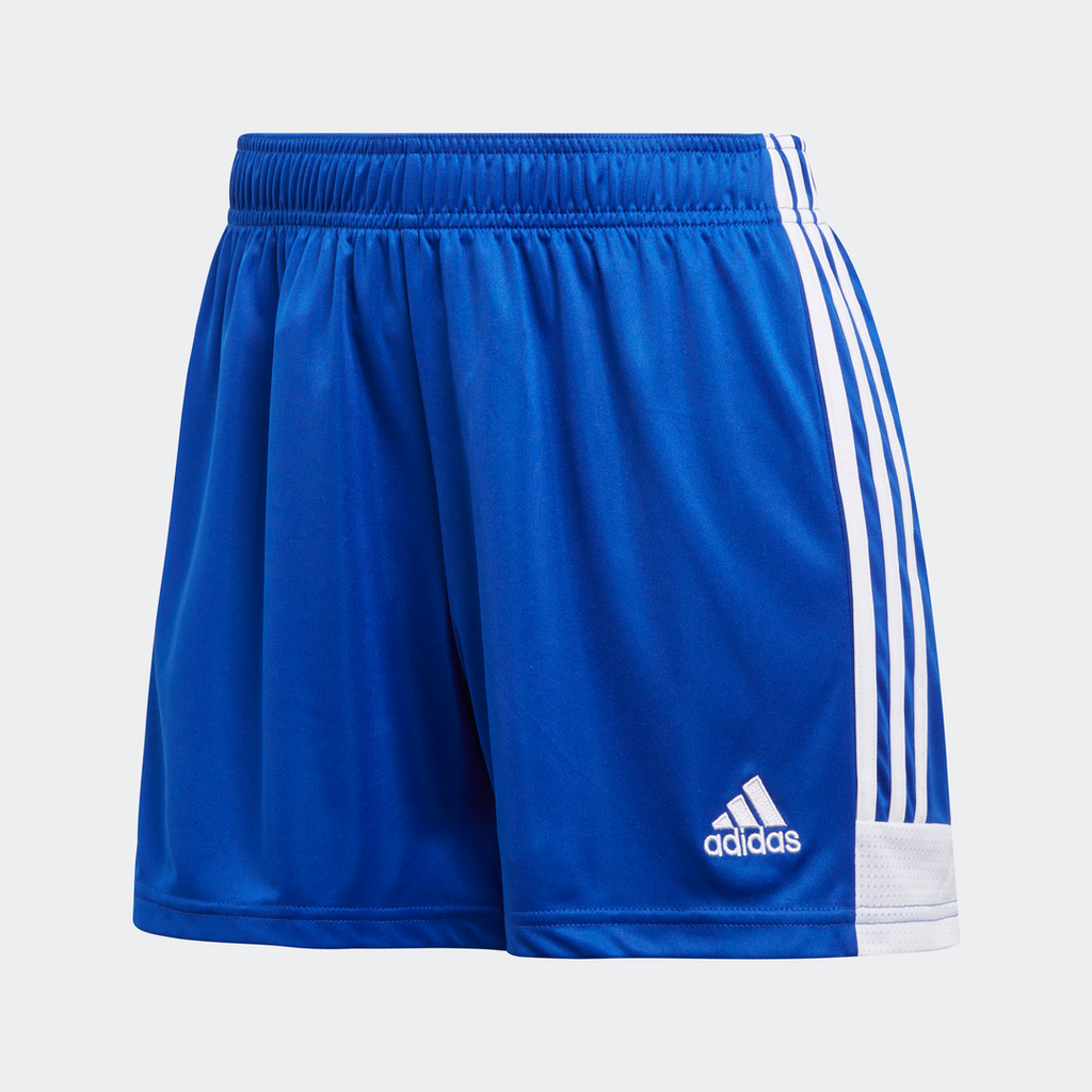 adidas TASTIGO 19 Soccer Shorts | Royal Blue | Women's | stripe 3 adidas