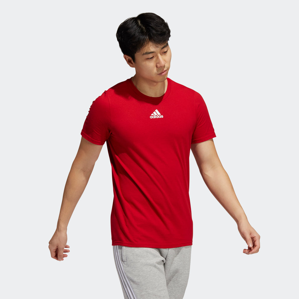 bag Simuler stress adidas AMPLIFIER T-Shirt | Power Red | Men's | stripe 3 adidas