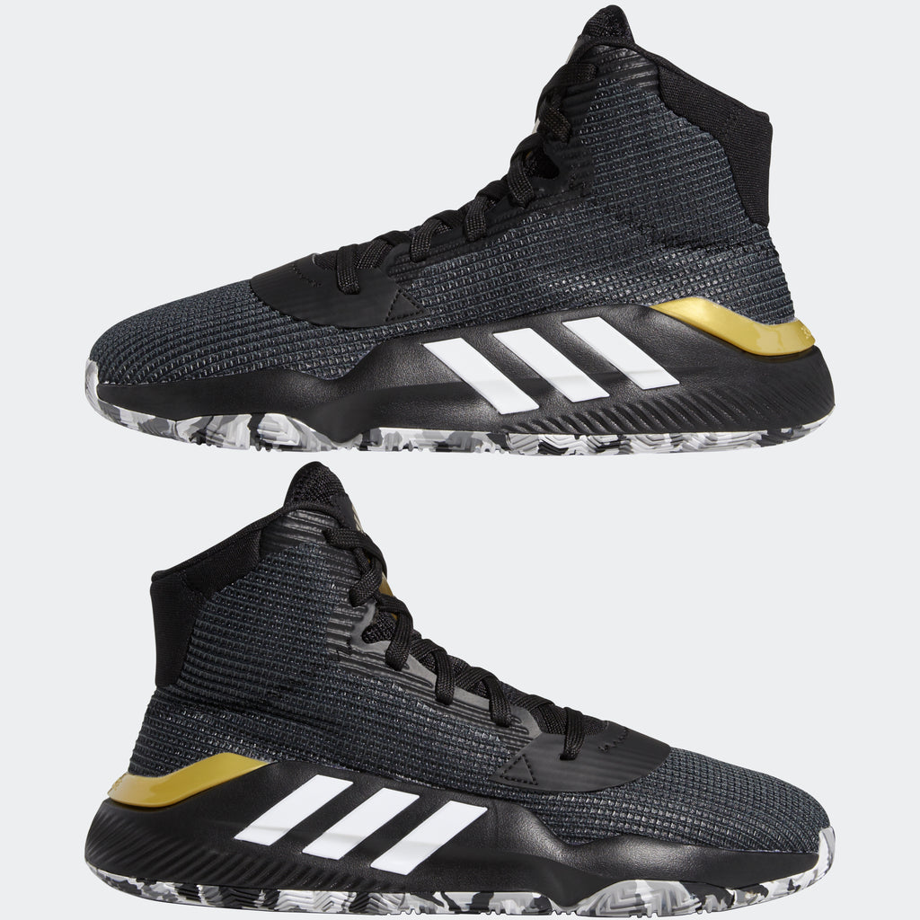 adidas PRO 2019 Basketball Shoes | Core | Men's stripe 3 adidas