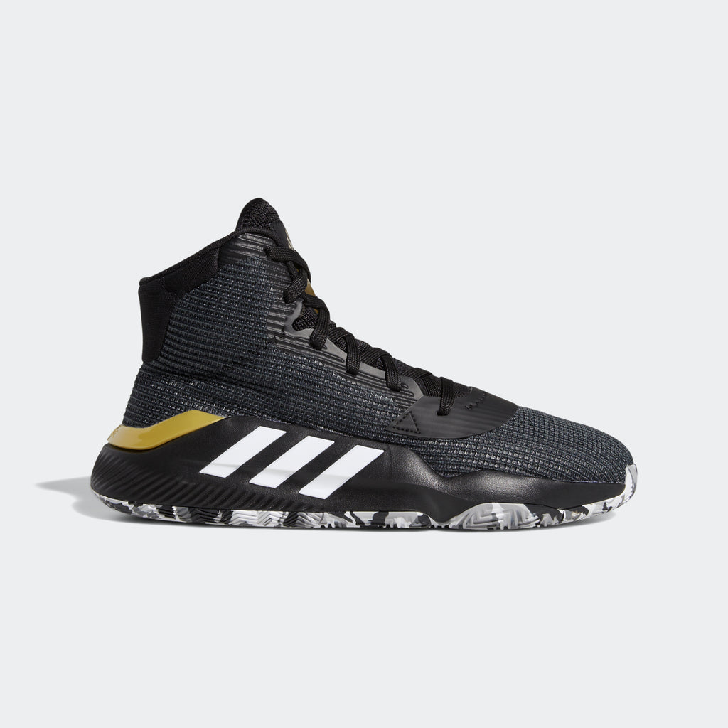 adidas BOUNCE 2019 Basketball Shoes | Core | Men's | 3