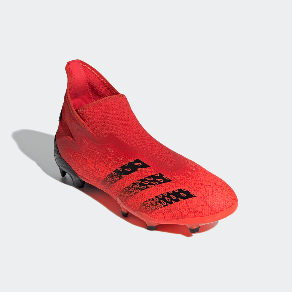 Convertir tomar el pelo Misionero adidas PREDATOR FREAK.3 LACELESS Firm Ground Soccer Cleats | Red | Men |  stripe 3 adidas