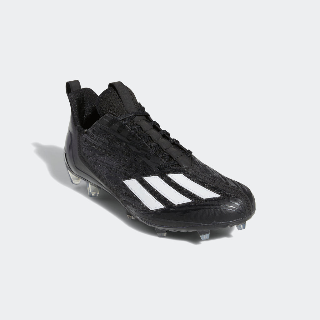 adidas ADIZERO Football Cleats Black | Men's stripe