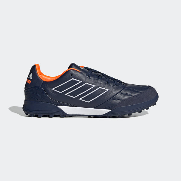 adidas X 18.3 Artificial Turf Soccer Shoes | Blue-Yellow | Men's | stripe 3 adidas