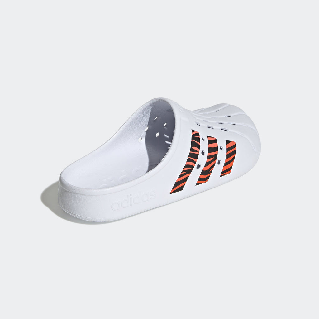 adidas ADILETTE Rubber Clogs FTWR White | Unisex | stripe 3 adidas
