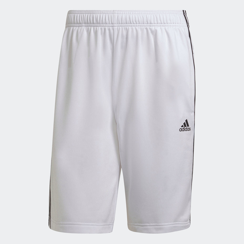 adidas Primegreen Essentials Warm Up Shorts | White Men's | 3 adidas