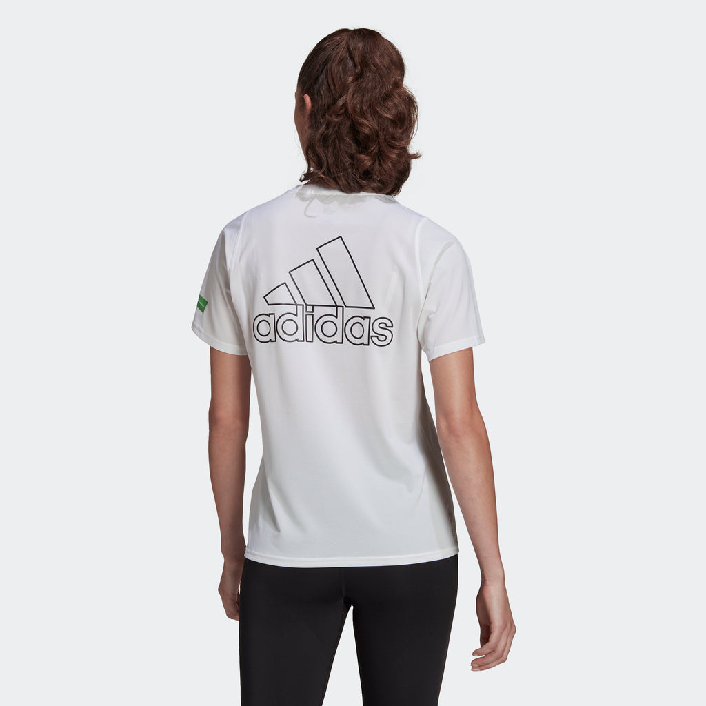 Voorspellen Onbevredigend spons adidas x MARIMEKKO RUNNING Graphic T-Shirt - White | Women's | stripe 3  adidas