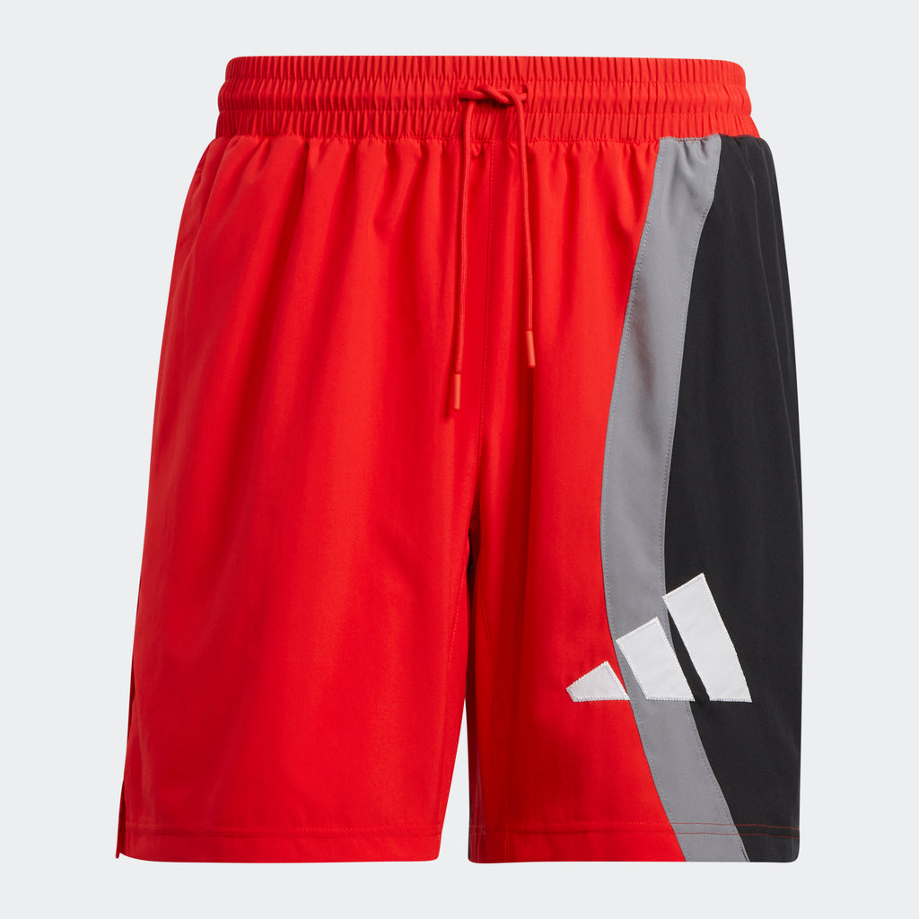 adidas Originals PRO MADNESS 3.0 Shorts | Vivid Red | Men's | stripe 3