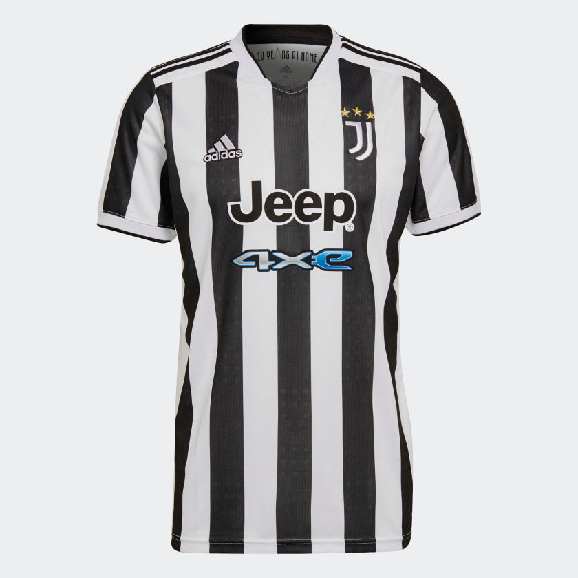 JUVENTUS 21/22 Soccer Jersey White-Black | | stripe 3 adidas