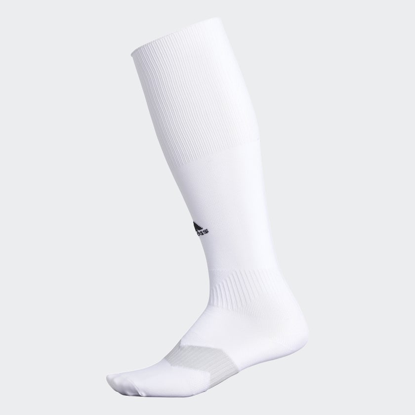 adidas METRO OTC Soccer Socks | White | Unisex | stripe 3 adidas