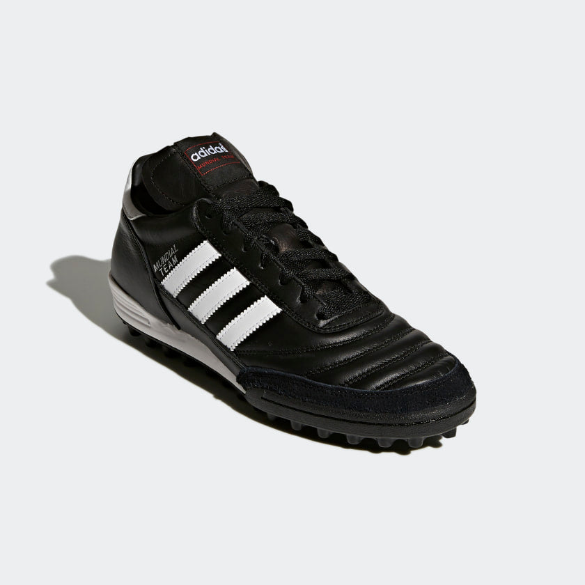 adidas MUNDIAL TEAM Artificial Turf Soccer Shoes | Black-White | Unisex | 3