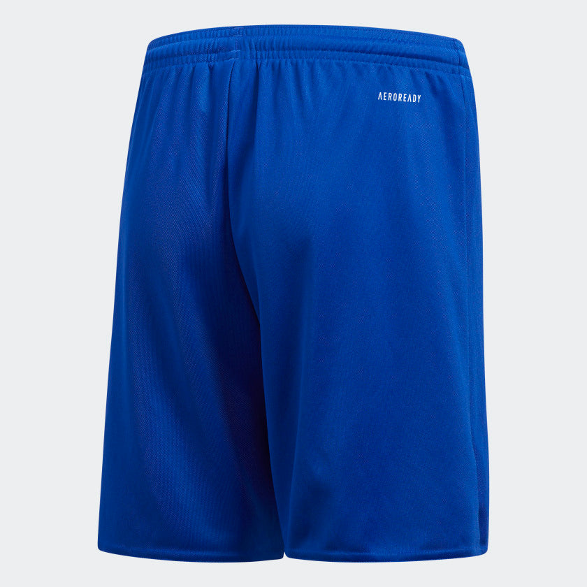 adidas PARMA 16 Soccer Shorts | Royal Blue | Youth | stripe 3