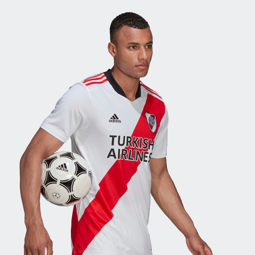 RIVER PLATE 21/22 HOME Soccer Jersey | White-Red | Men's | 3