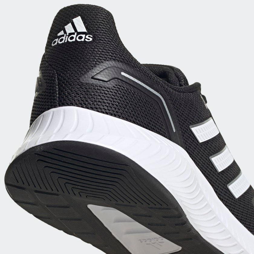 adidas RUNFALCON  Shoes - Core Black | Men's | stripe 3 adidas