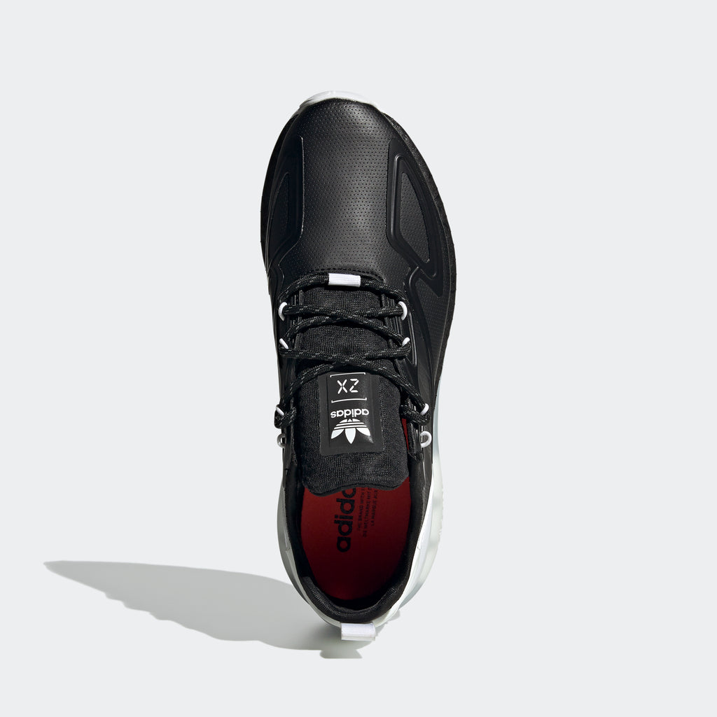 adidas ZX 2K Shoes | Black/White | | stripe adidas