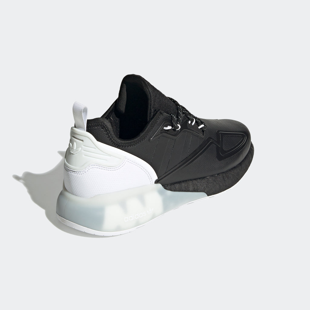 Aclarar Inspector Shinkan adidas Originals ZX 2K Boost Shoes | Black/White | Men's | stripe 3 adidas