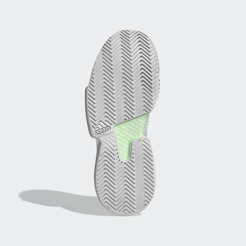 adidas SOLECOURT BOOST Shoes | Grey-Green | Women's | stripe 3 adidas