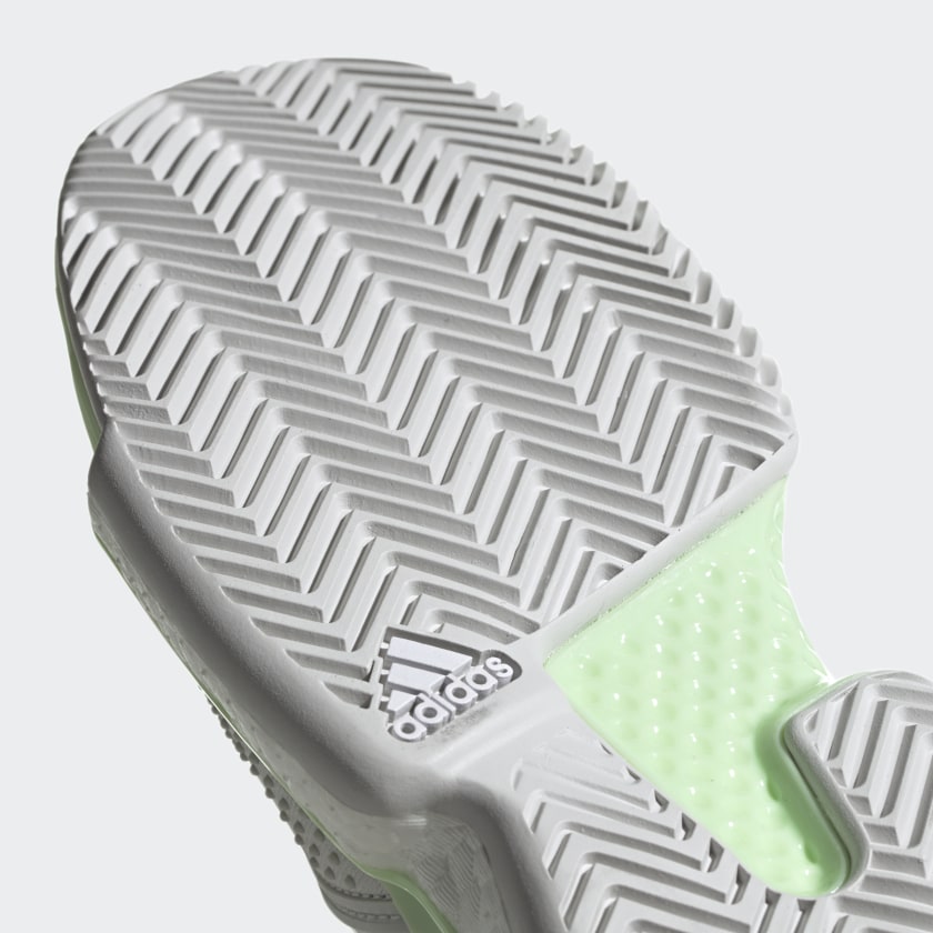 adidas SOLECOURT BOOST Shoes | Grey-Green | Women's | stripe 3 adidas