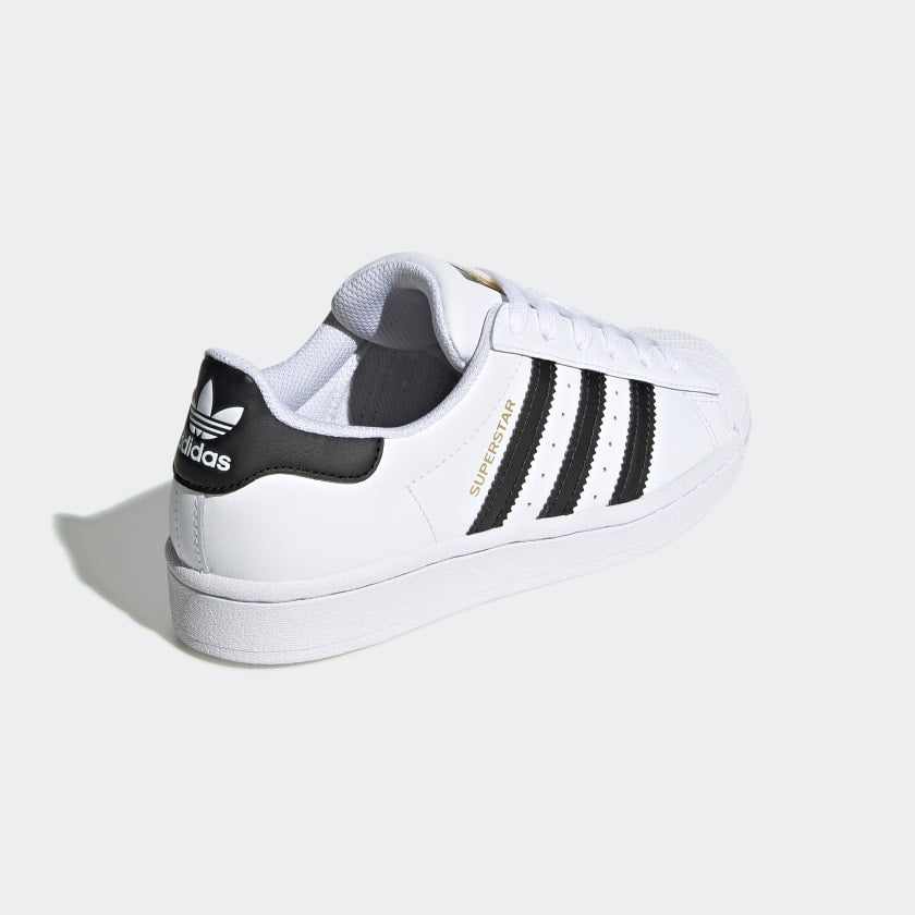 adidas Originals SUPERSTAR Junior Shell-Toe Shoes | White | Youth | stripe  3 adidas
