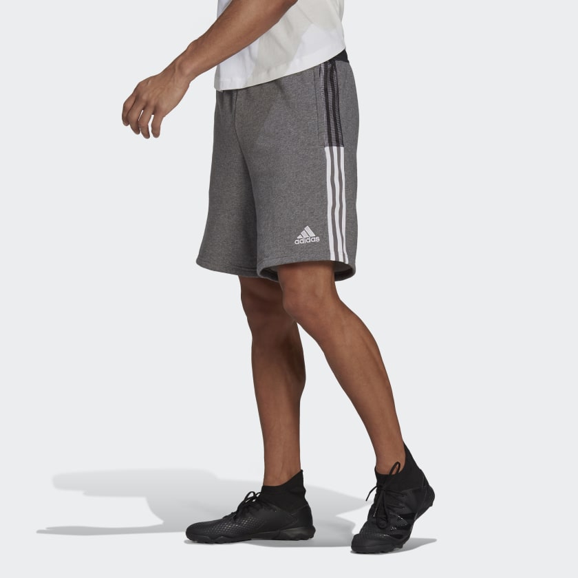 adidas TIRO 21 Sweat Shorts Grey Four | | stripe