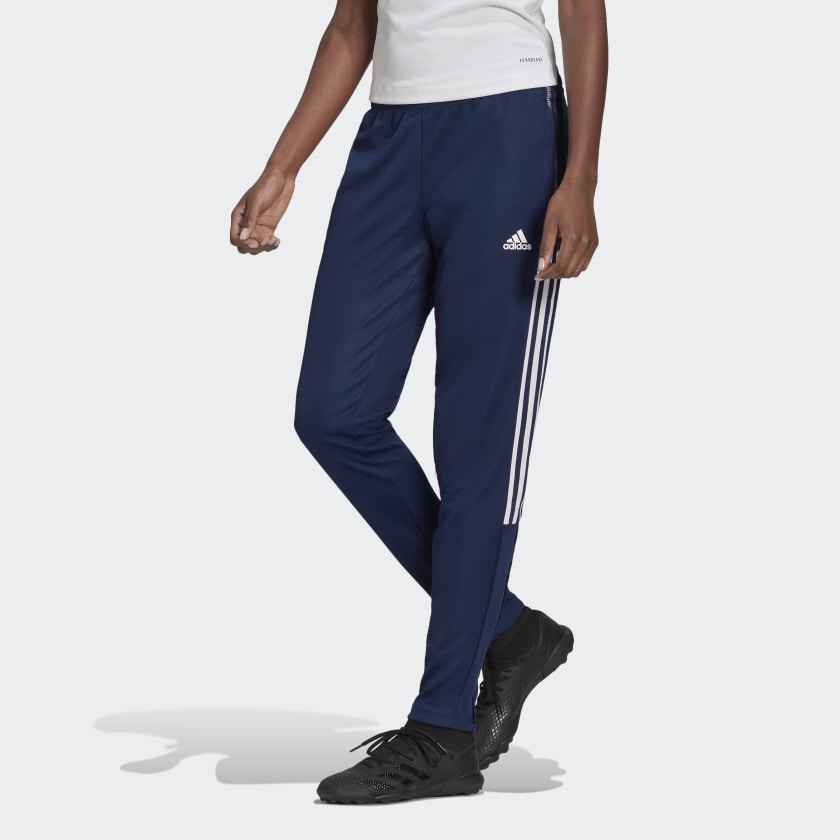 adidas TIRO 21 Track Pants | Team Blue | Women's | stripe