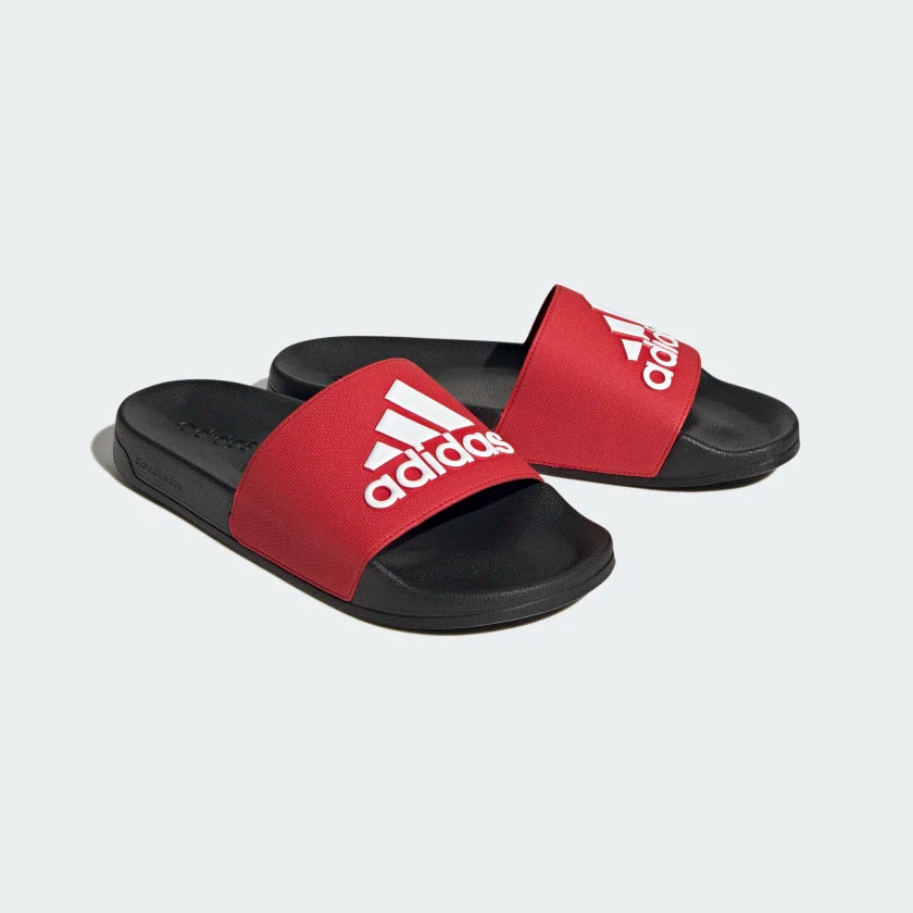 buiten gebruik room banner adidas ADILETTE Shower Slides | Black-Scarlet | Men's | stripe 3 adidas