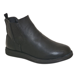 boys black desert boots