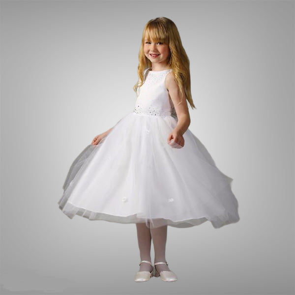 Mishi 3/4 dress in White – Paparazzi Kids