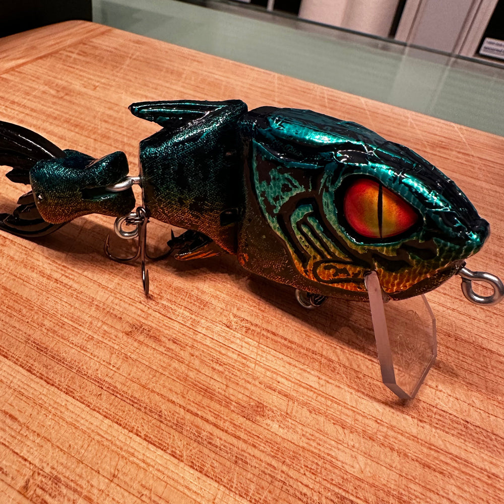 Slayer Shad by Killer Instinct - Green/Bio – FishyAF