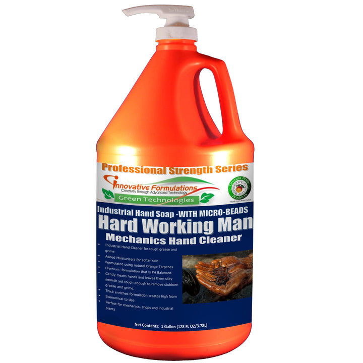 Hard Working Man (Industrial Hand Cleaner with Micro-Beads) – Hand