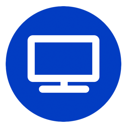 Icon of a computer monitor