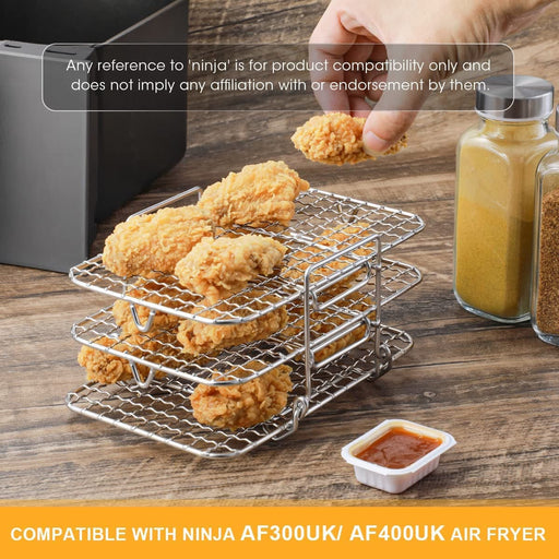 Air Fryer Rack Air Fryer Accessories Multipurpose Double Layer