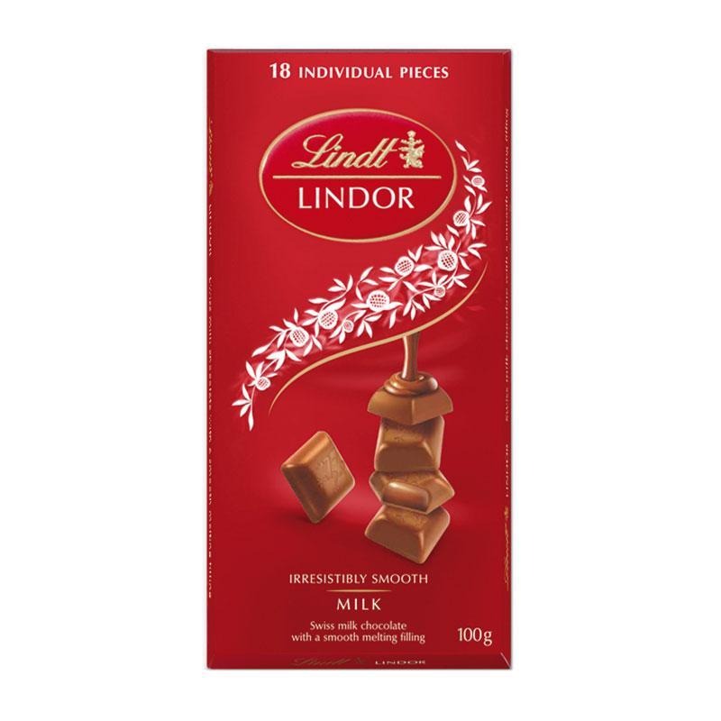 Lindt Lindor Single Milk 100gr — Farmacias Arrocha 1963