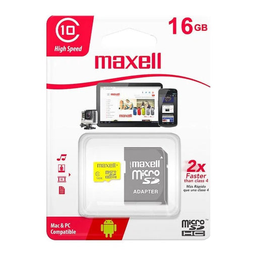 TARJETA MEMORIA SANDISK MICRO SD 64 GB C/ADAP. CLASE 10 - Tomy