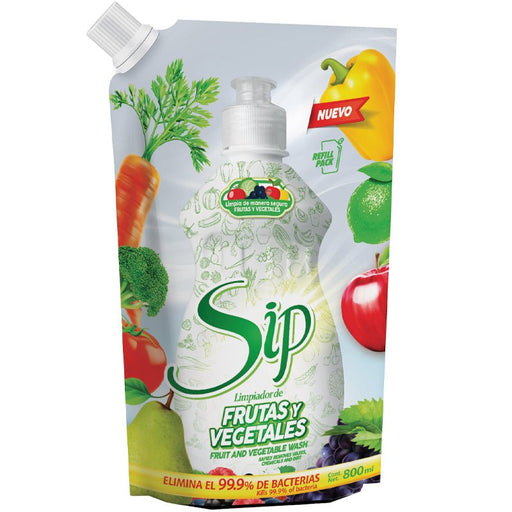 Líquido Limpiador para Biberones SIP Refill Pack 800 Ml. – Super