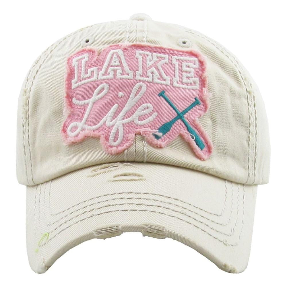 lake life ball cap