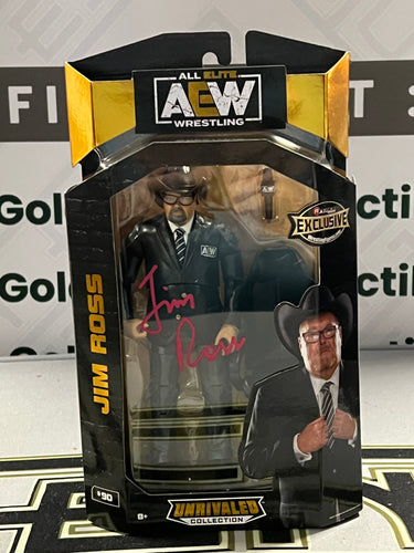 Autographed AEW Unmatched Hook- Beckett Authenticated- Orange Ink