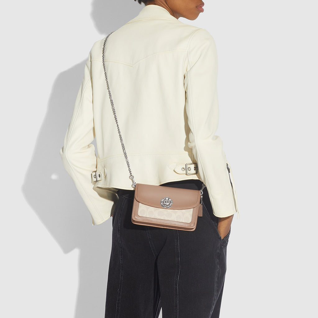 parker crossbody in signature canvas