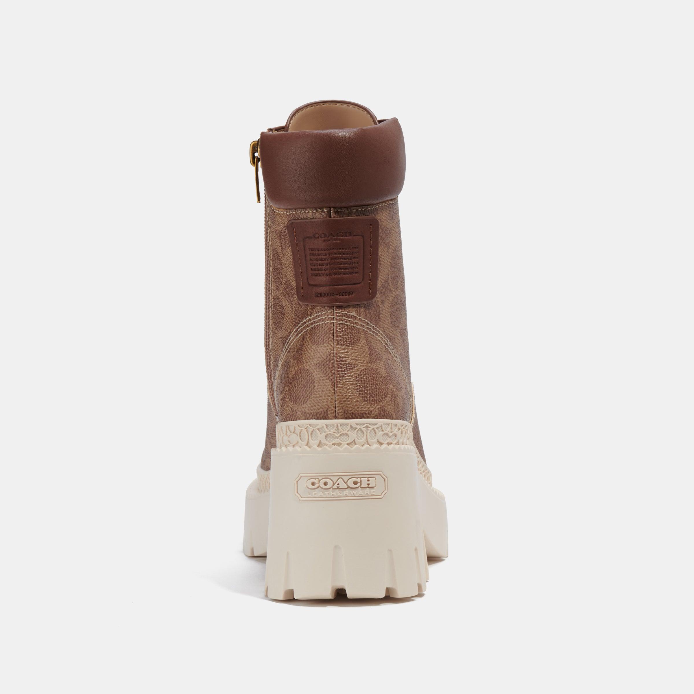 Ainsley Bootie In Signature Canvas – COACH Saudi Arabia Official Site