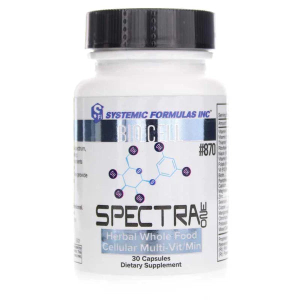 Systemic Formulas: #870 - SPECTRA 1 - MULTI-VITAMIN/MINERAL and/or LIQUID