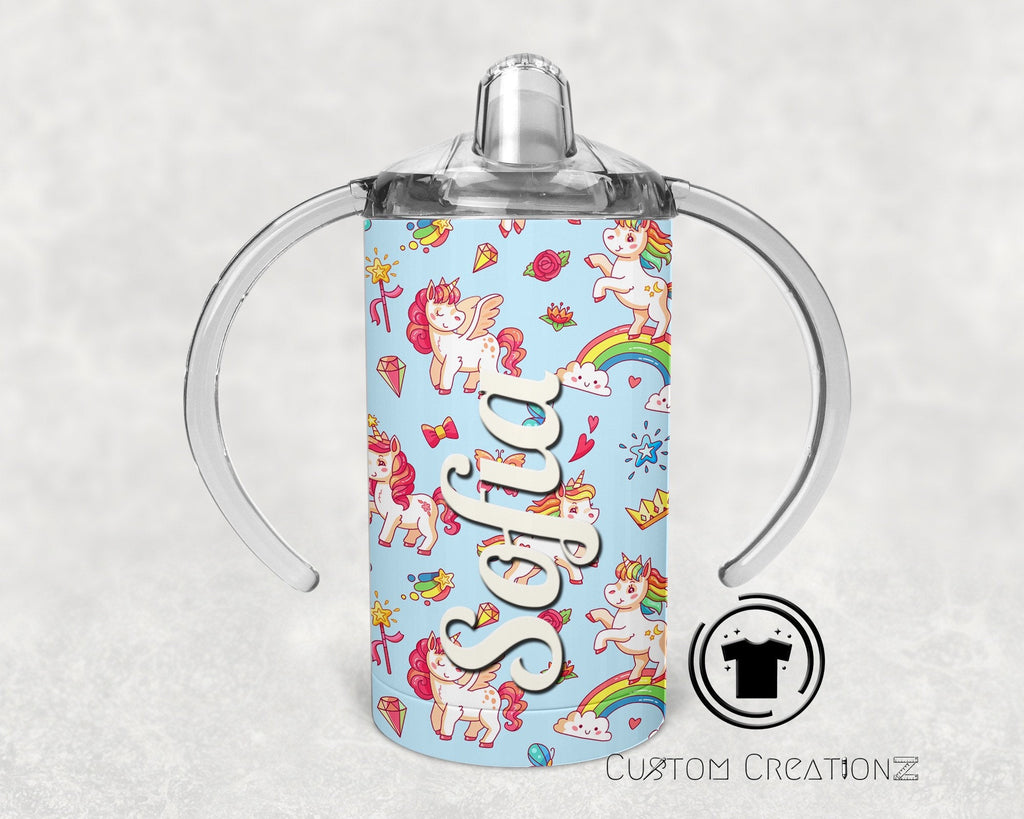 Personalized Sippy Cup for Kids – Sublimated 12 oz – American Specialty  Designs