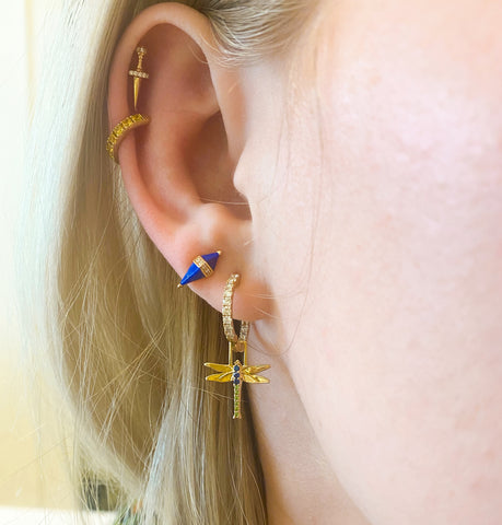 multiple pierced ear