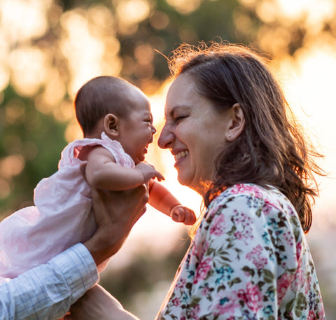 Handmade skincare for glowing moms