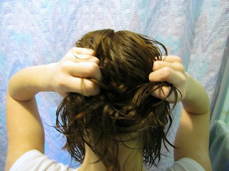 Scrunch your curls!