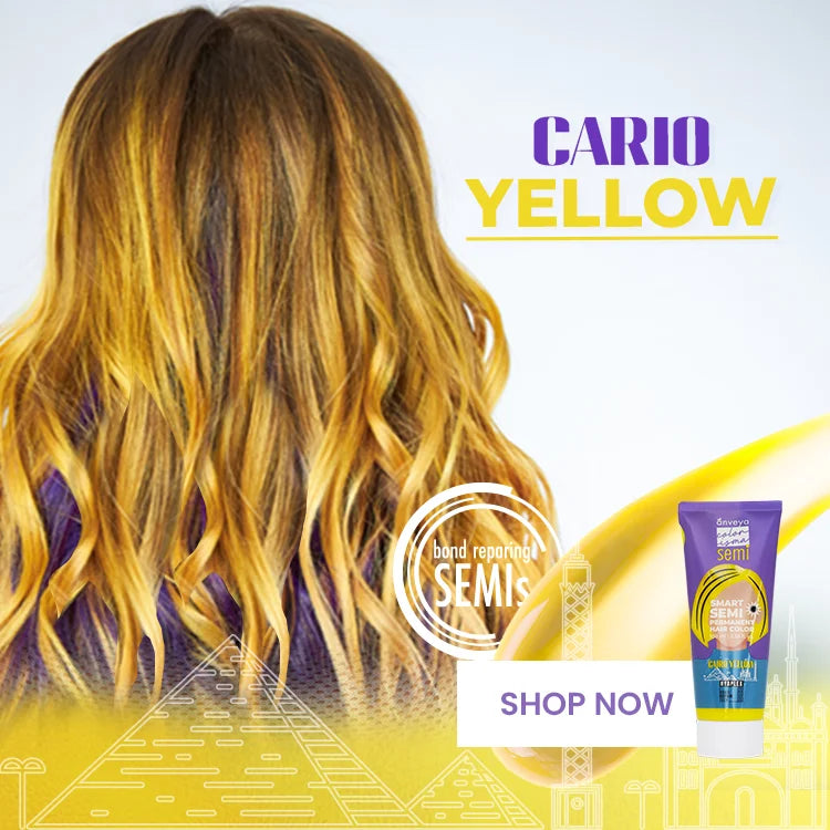 Cairo Yellow Semi Permanent Hair Color, 100ml