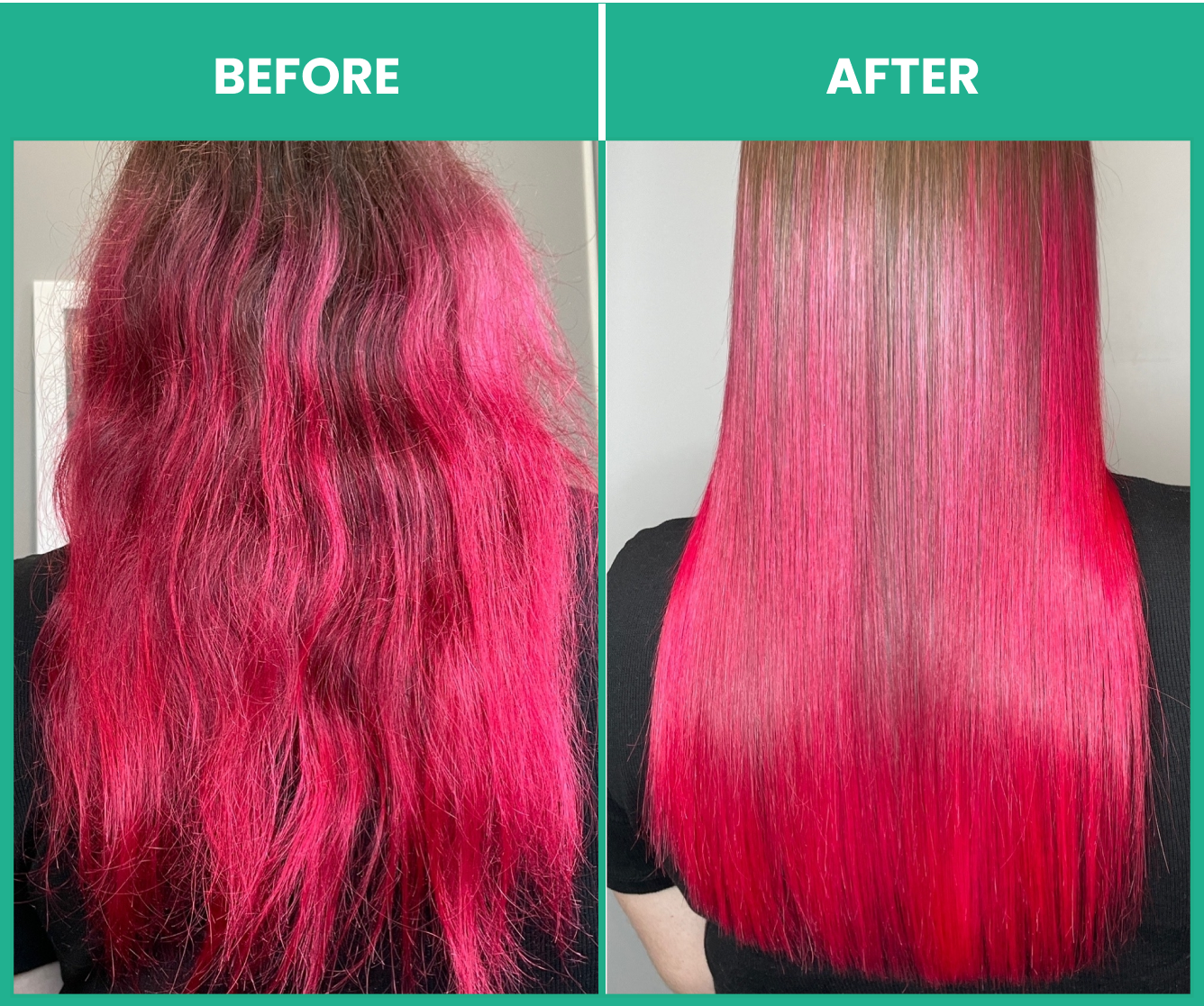 Hair healing shampoo for colored hair