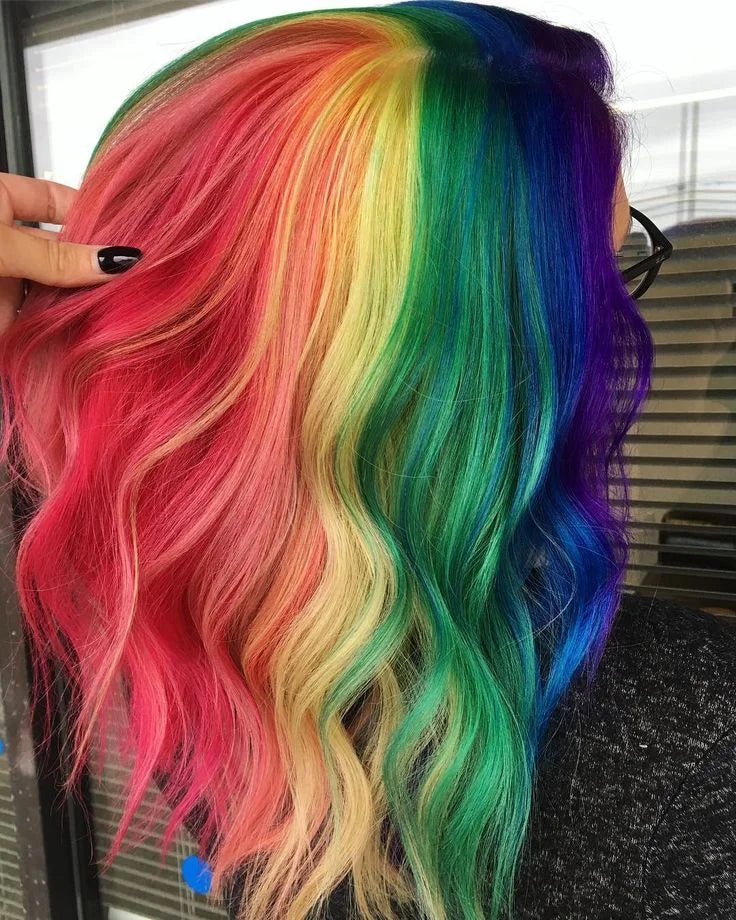 Rainbow Hair Colors