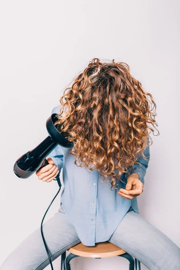 Blowdrying the wrong way