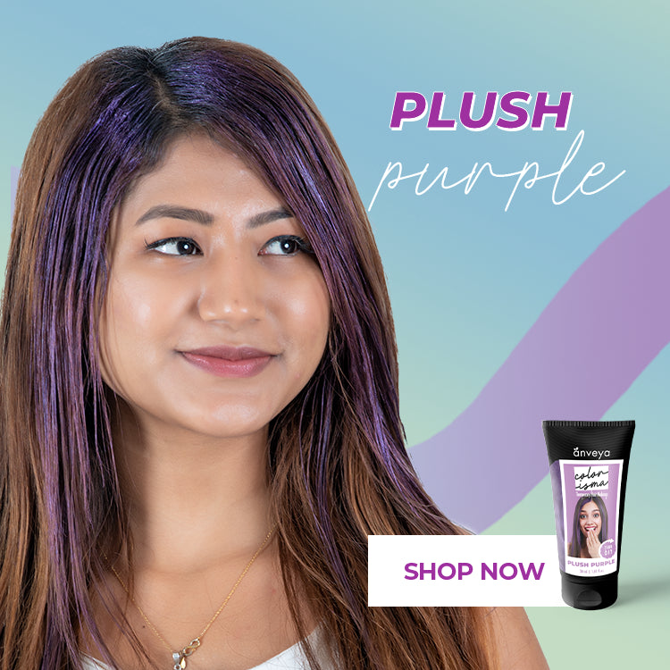 Plush Purple Temporary Hair Color, 30ml