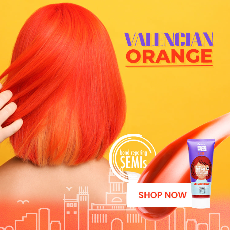 Valencian Orange Semi Permanent Hair Color, 100ml